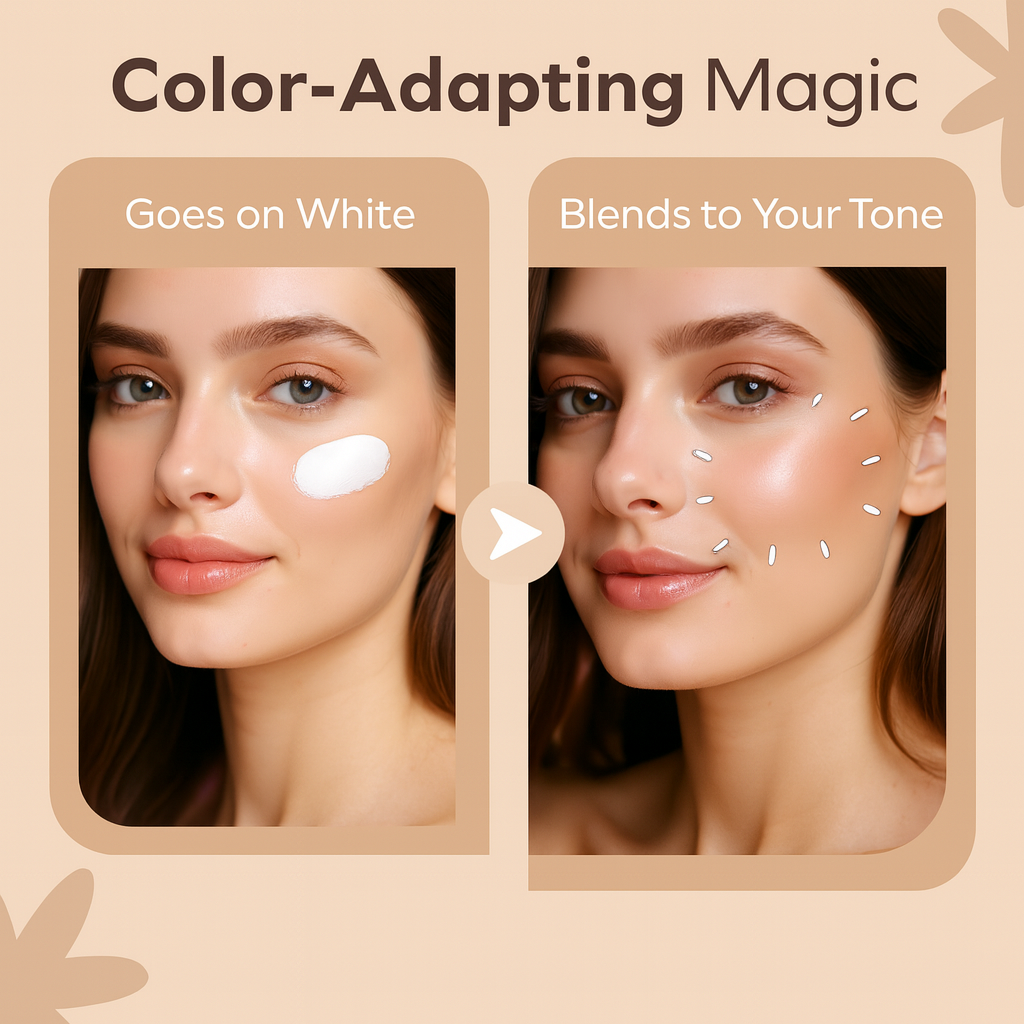Korean Color-Changing Foundation Stick
